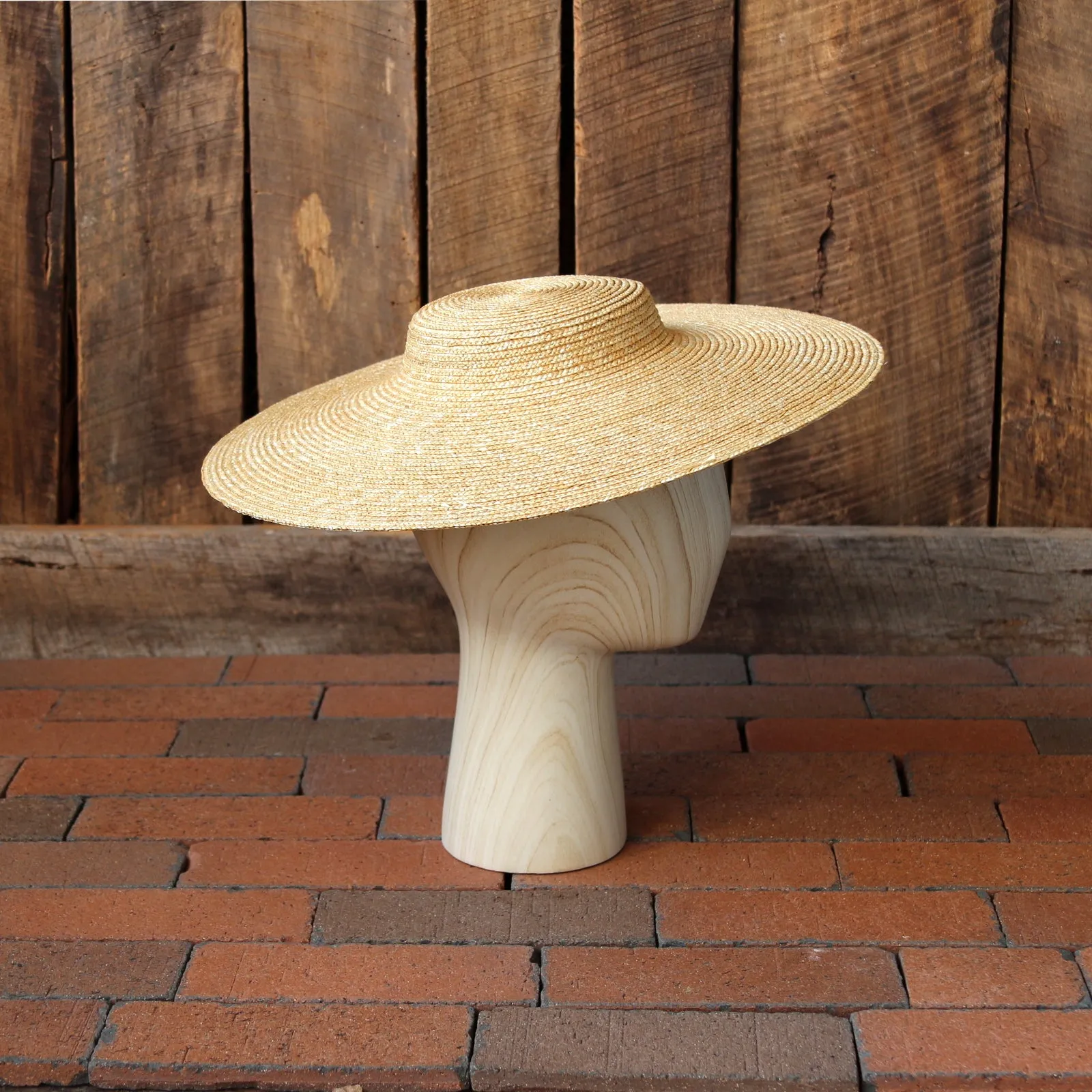 Ladies Straw Hat 15"
