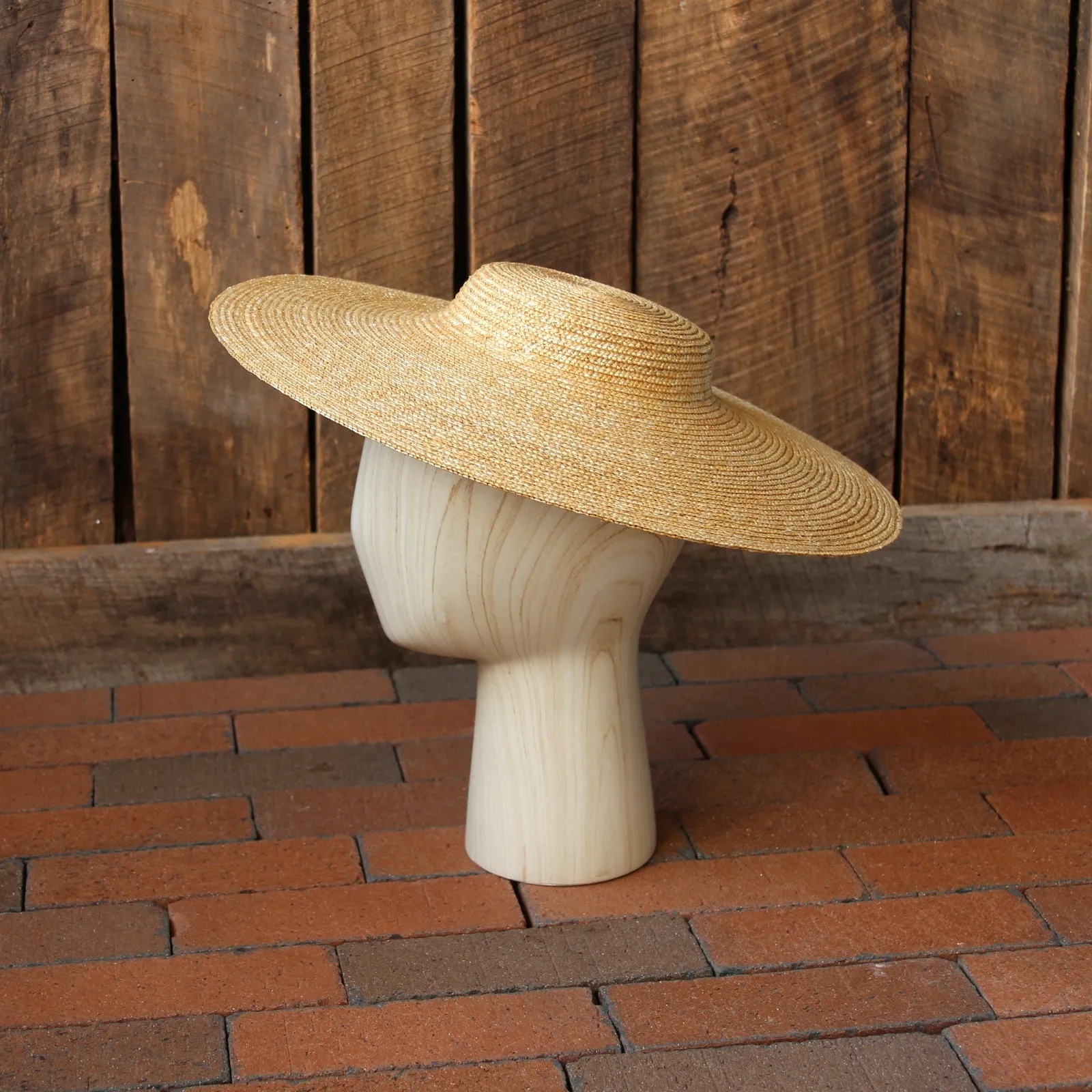 Ladies Straw Hat 15"