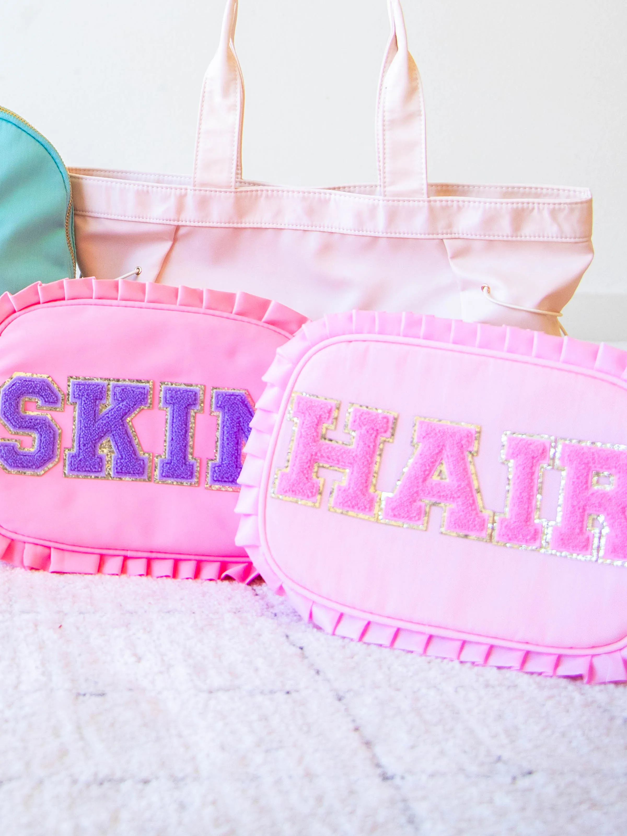 Letter Patch - Azelea Pink