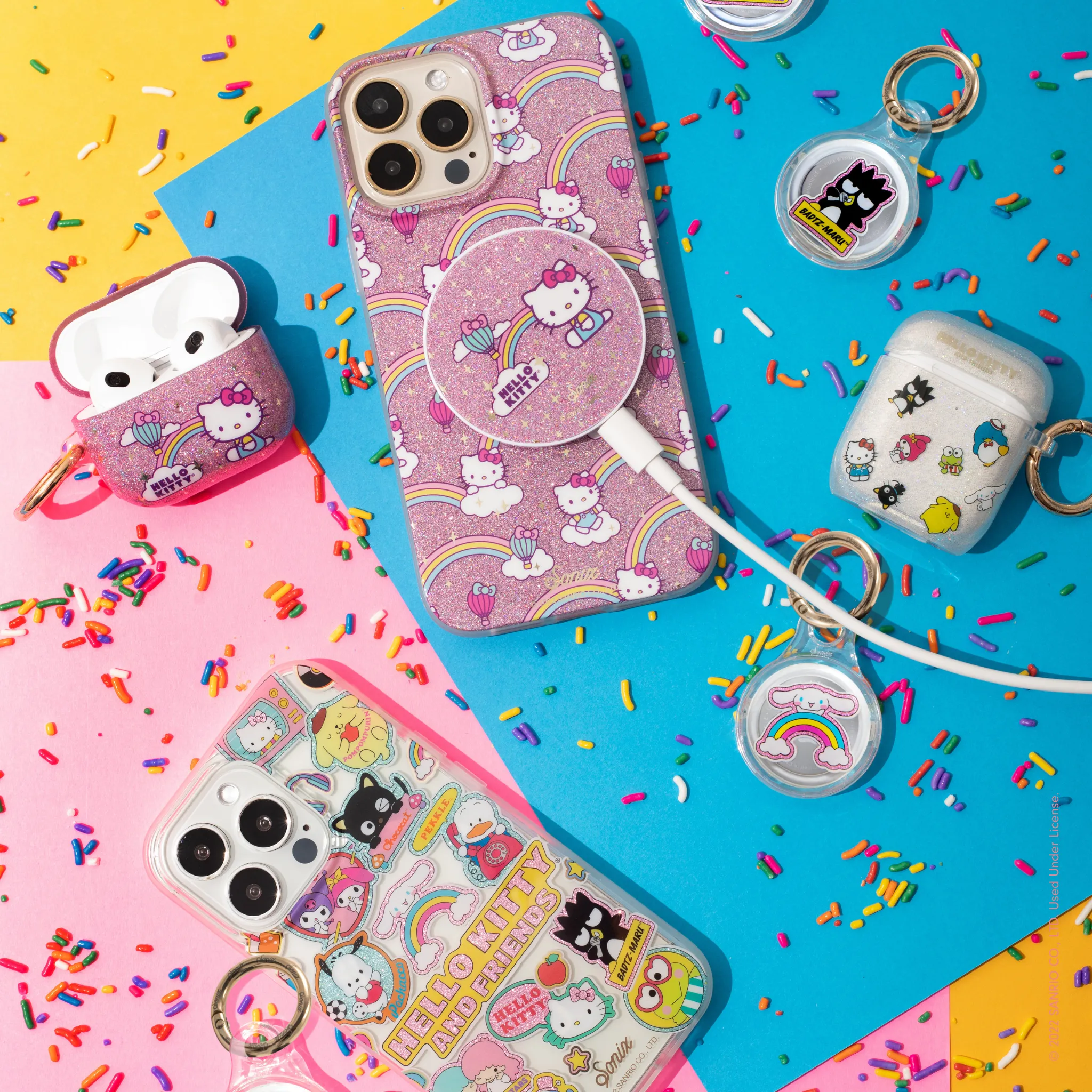 MagLink™ Magnetic Charger - Rainbow Hello Kitty®