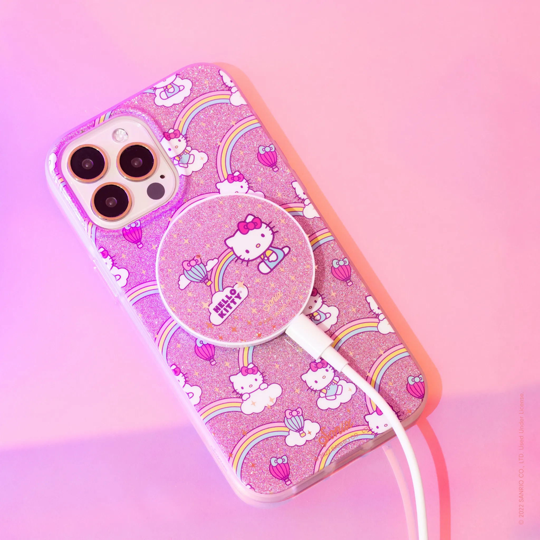 MagLink™ Magnetic Charger - Rainbow Hello Kitty®