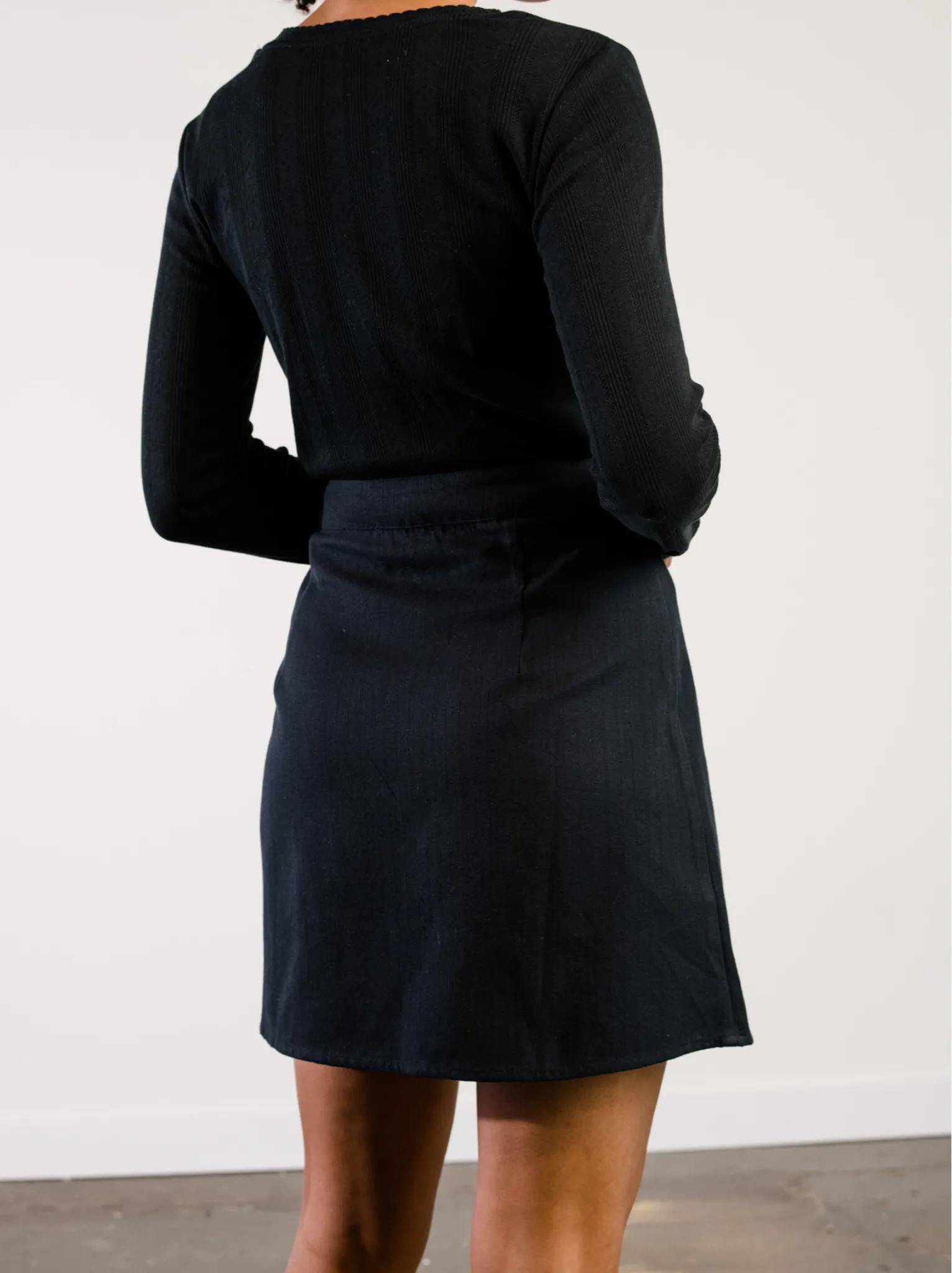 Micayla Wrap Mini Skirt