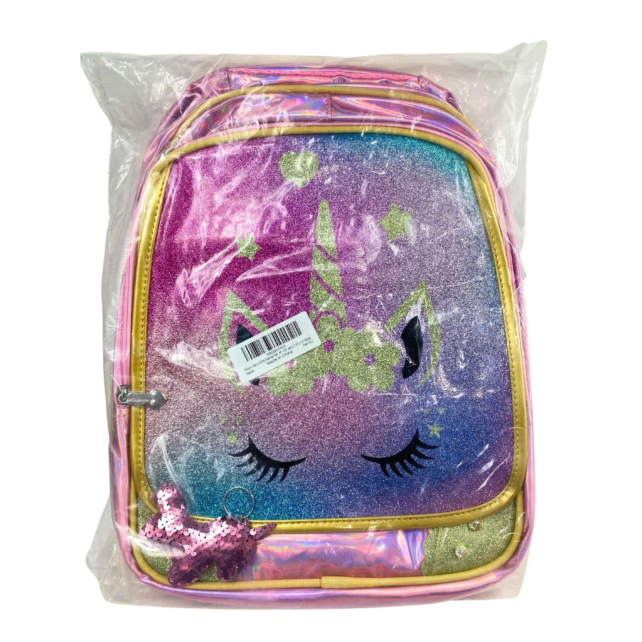 Mloovnemo Girls Elementar..rn with Sequins Lunch Bag (24 Pcs Lot)