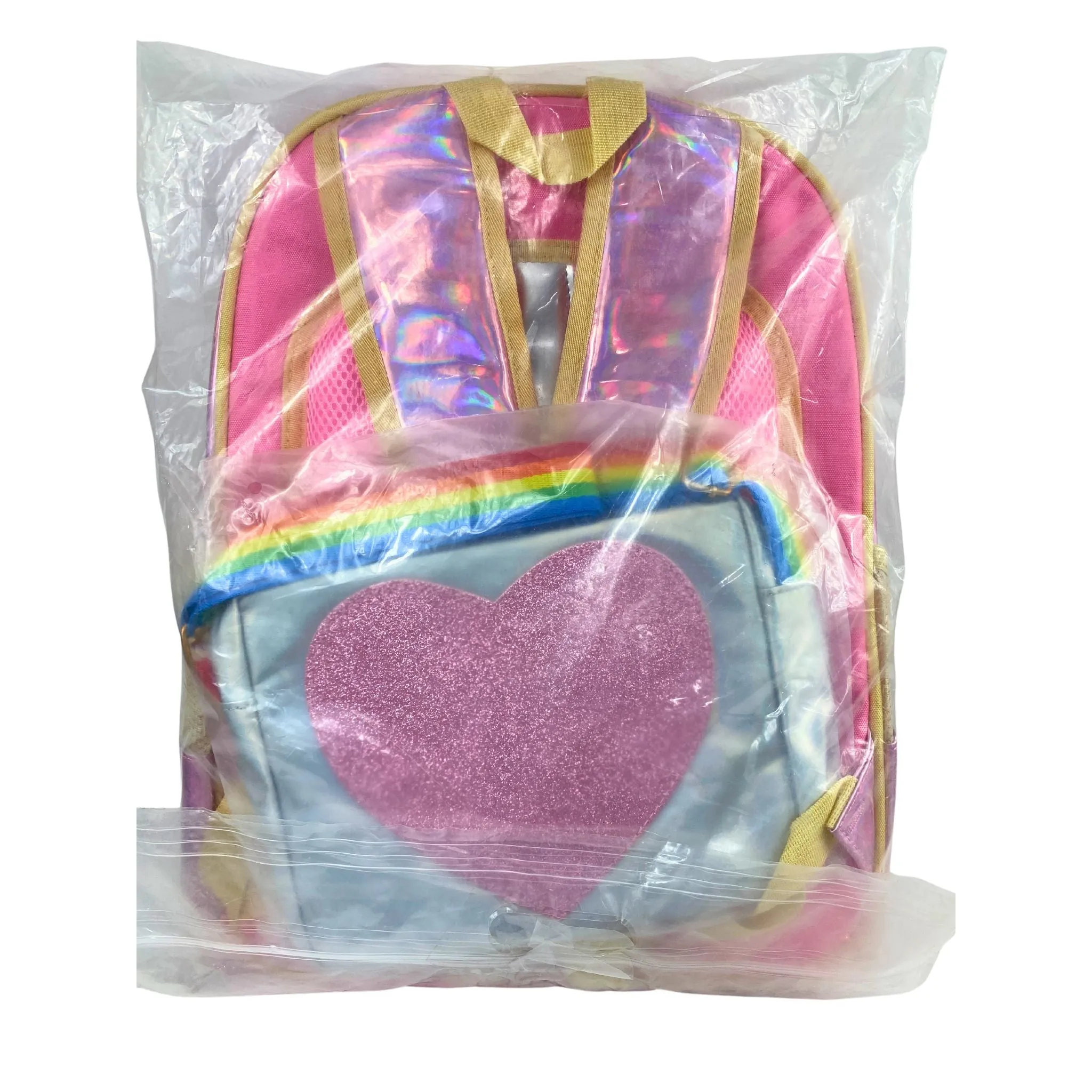 Mloovnemo Girls Elementar..rn with Sequins Lunch Bag (24 Pcs Lot)
