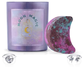 Moon Magic - Candle and Bath Bomb Set