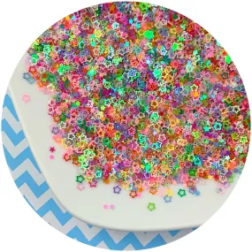 Multi Colored Stars Glitter