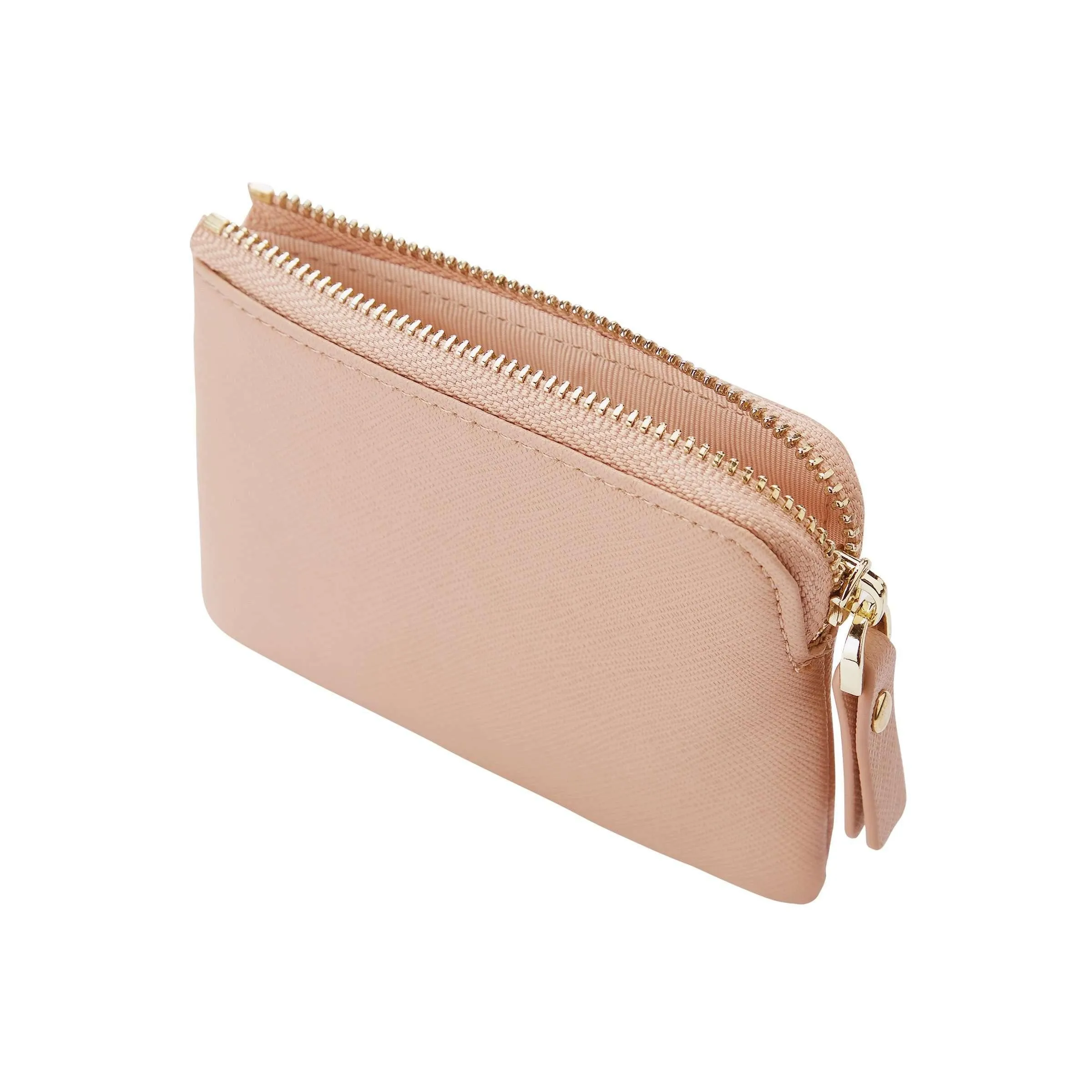 Nude - Saffiano Coin Pouch