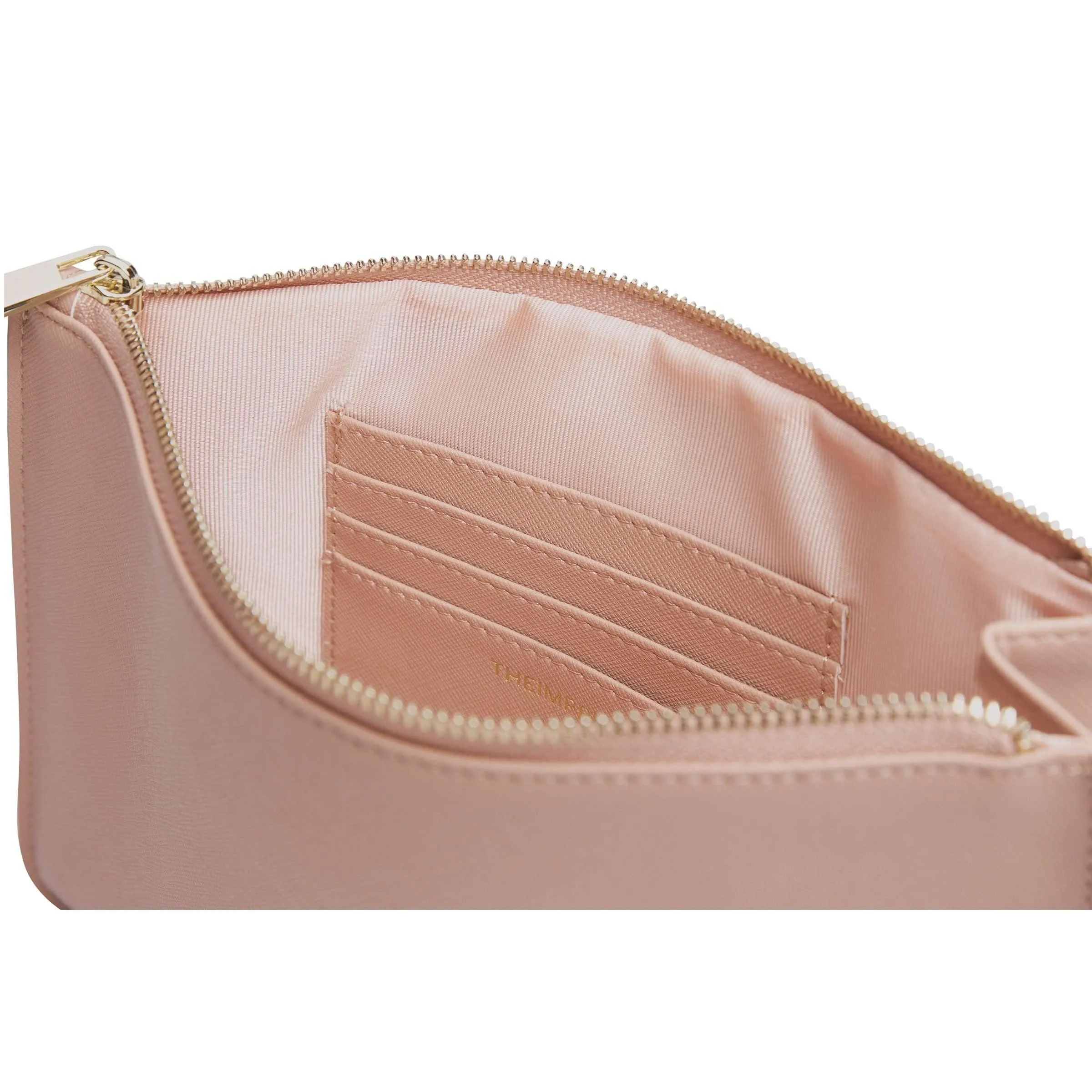 Nude - Small Saffiano Pouch