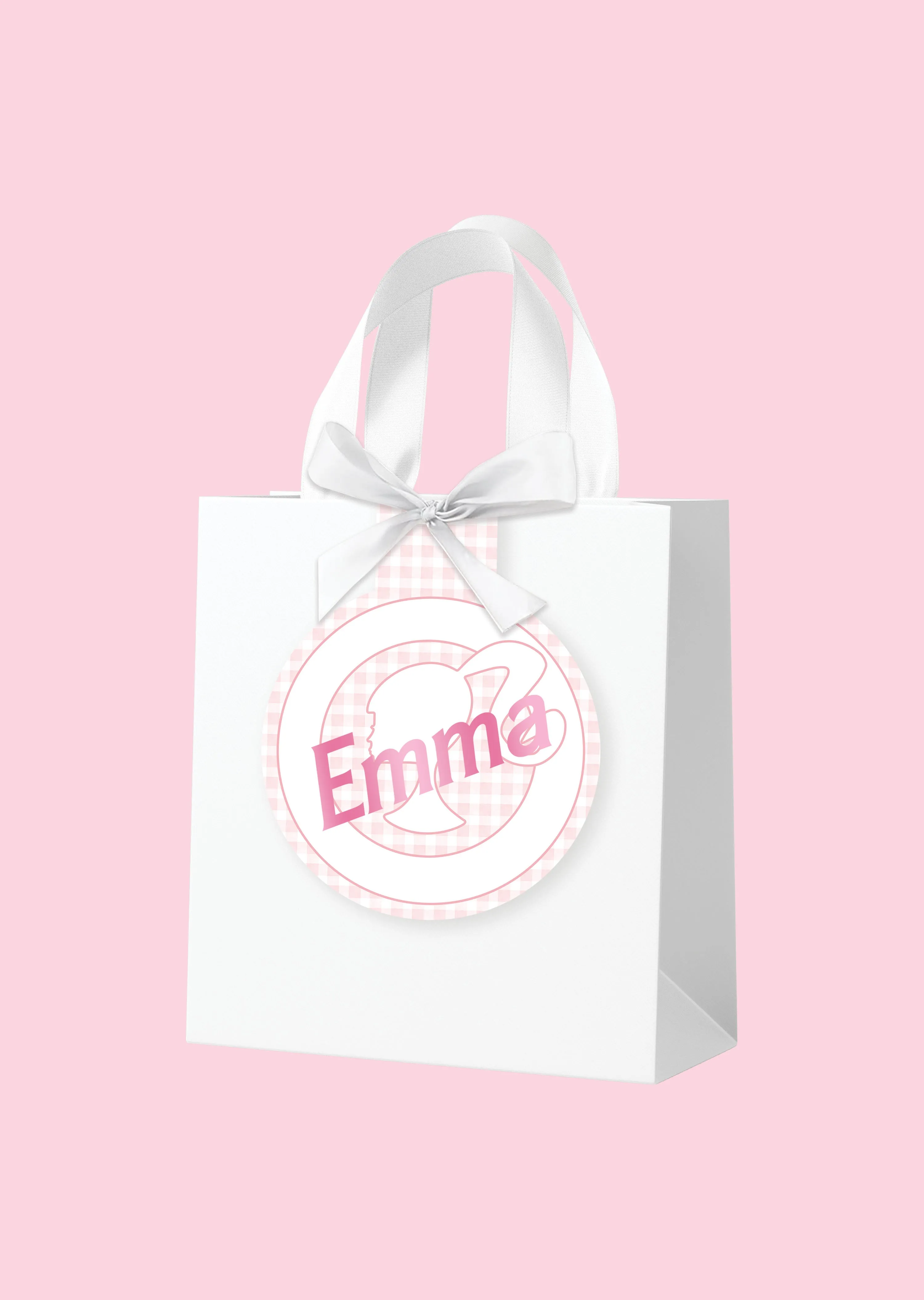 Personalised Gift Bag - Bridal Barbie - Bridesmaid 4 Pack