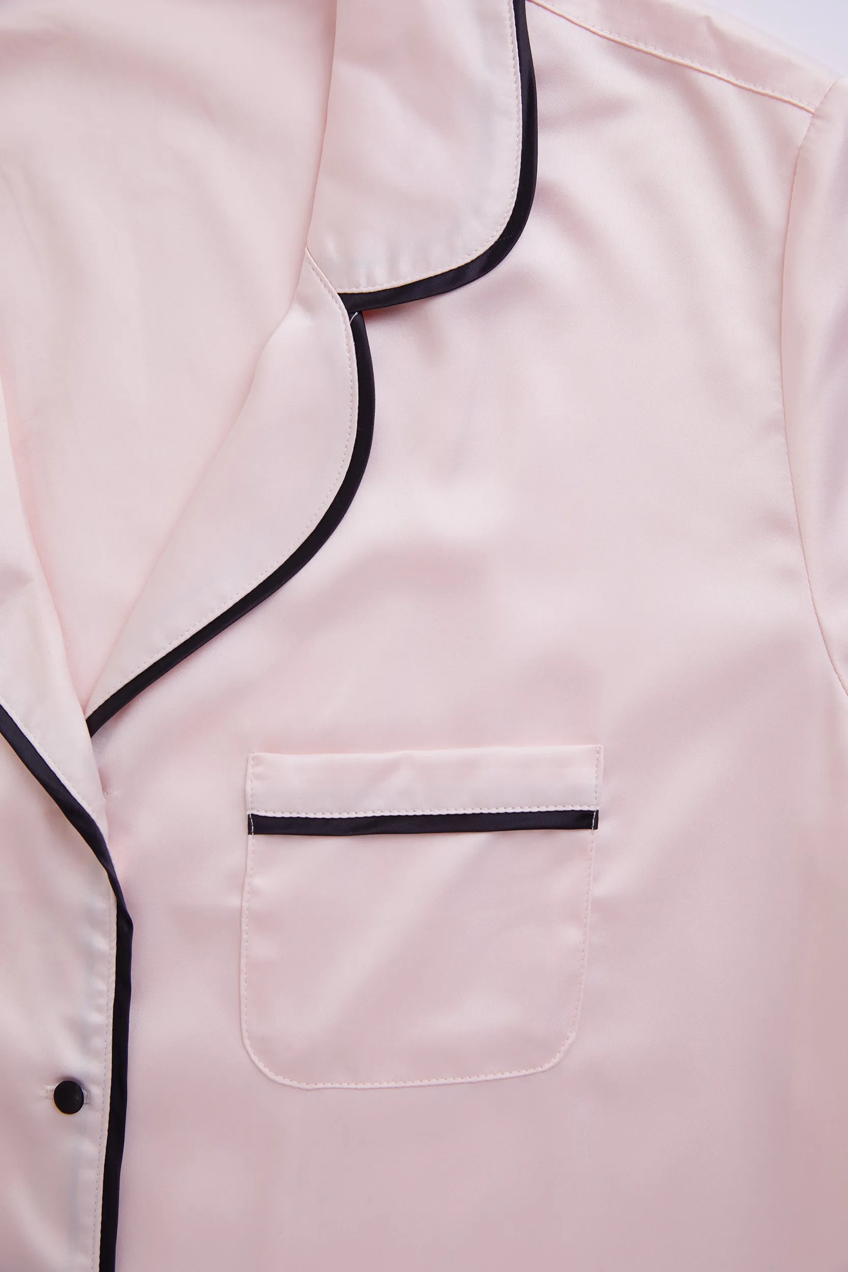 Personalised Satin Night Shirt - Pink