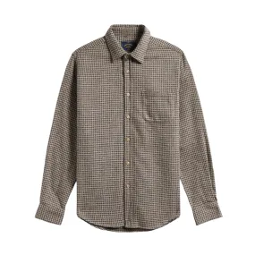 Portuguese Flannel Abstract Pied Poule Charcoal