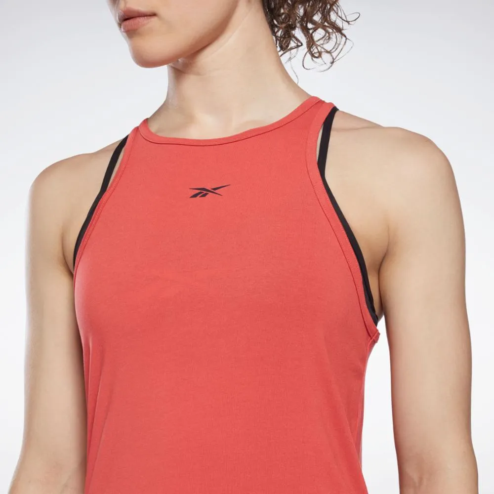 Reebok Apparel Women ACTIVCHILL DREAMBLEND Tank Top RHODON