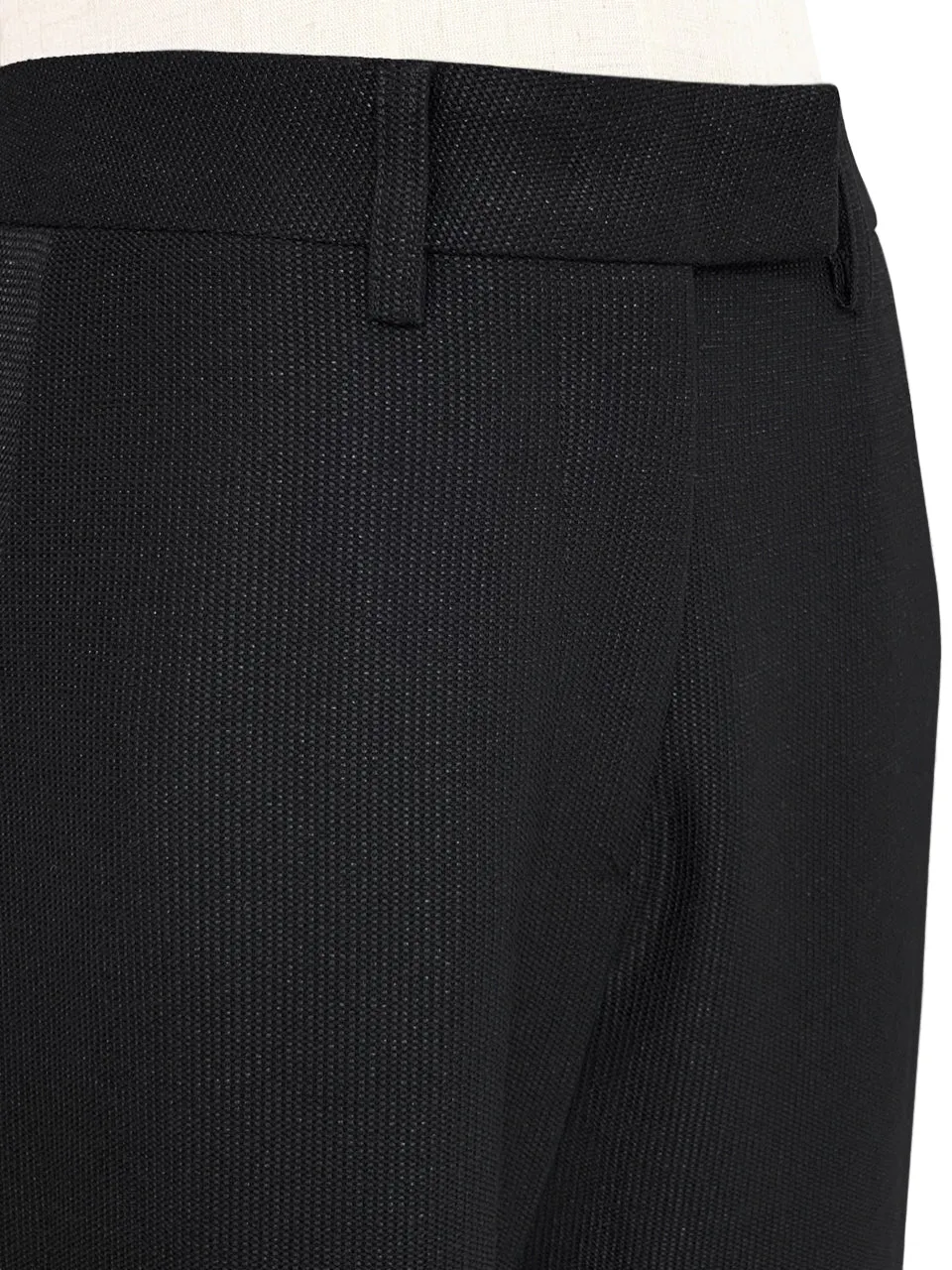 Sparkie Black Flare Leg Stretch Cotton Blend Pants