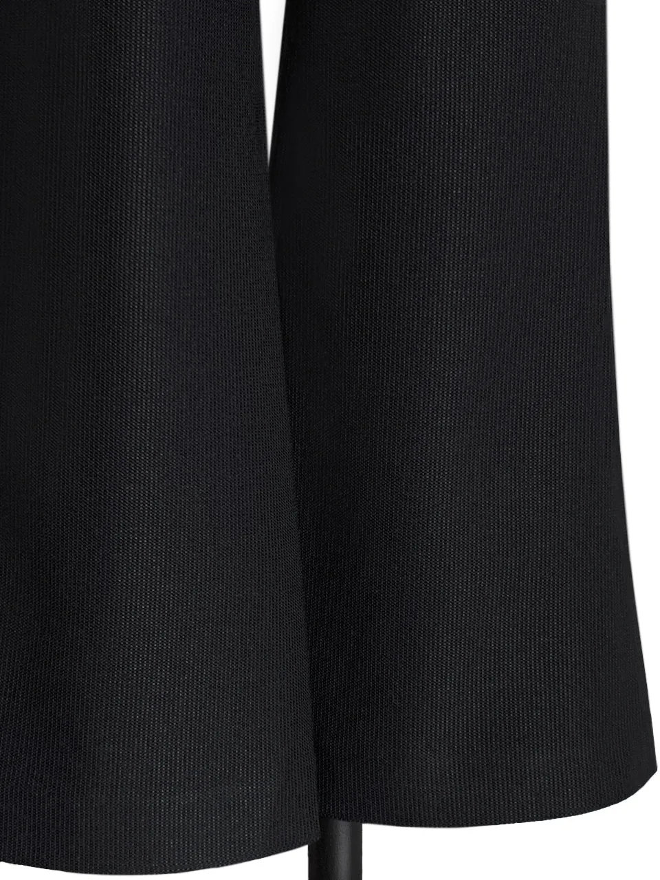 Sparkie Black Flare Leg Stretch Cotton Blend Pants