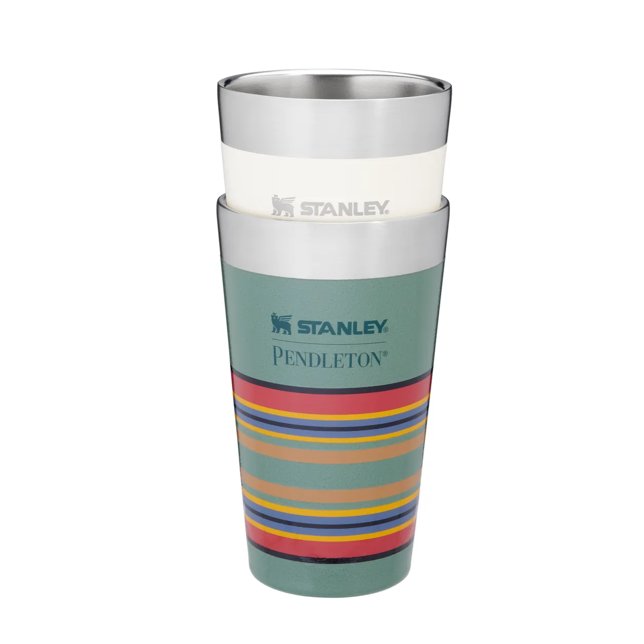 Stanley x Pendleton Stacking Beer Pint Set 2-Pack | 16 OZ