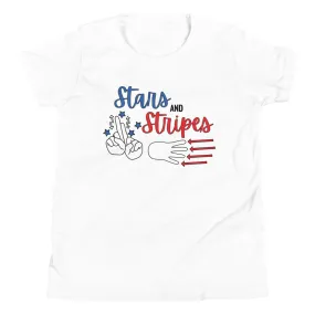 Stars and Stripes (Red, White, & Blue) Youth Tee