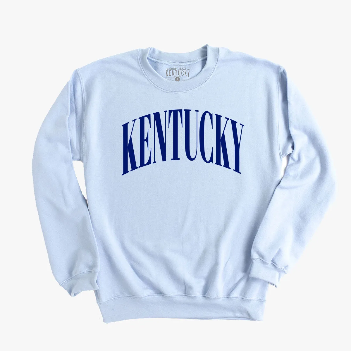 The 90's Oversize Print Kentucky Crewneck Sweatshirt (Mult. Colors)