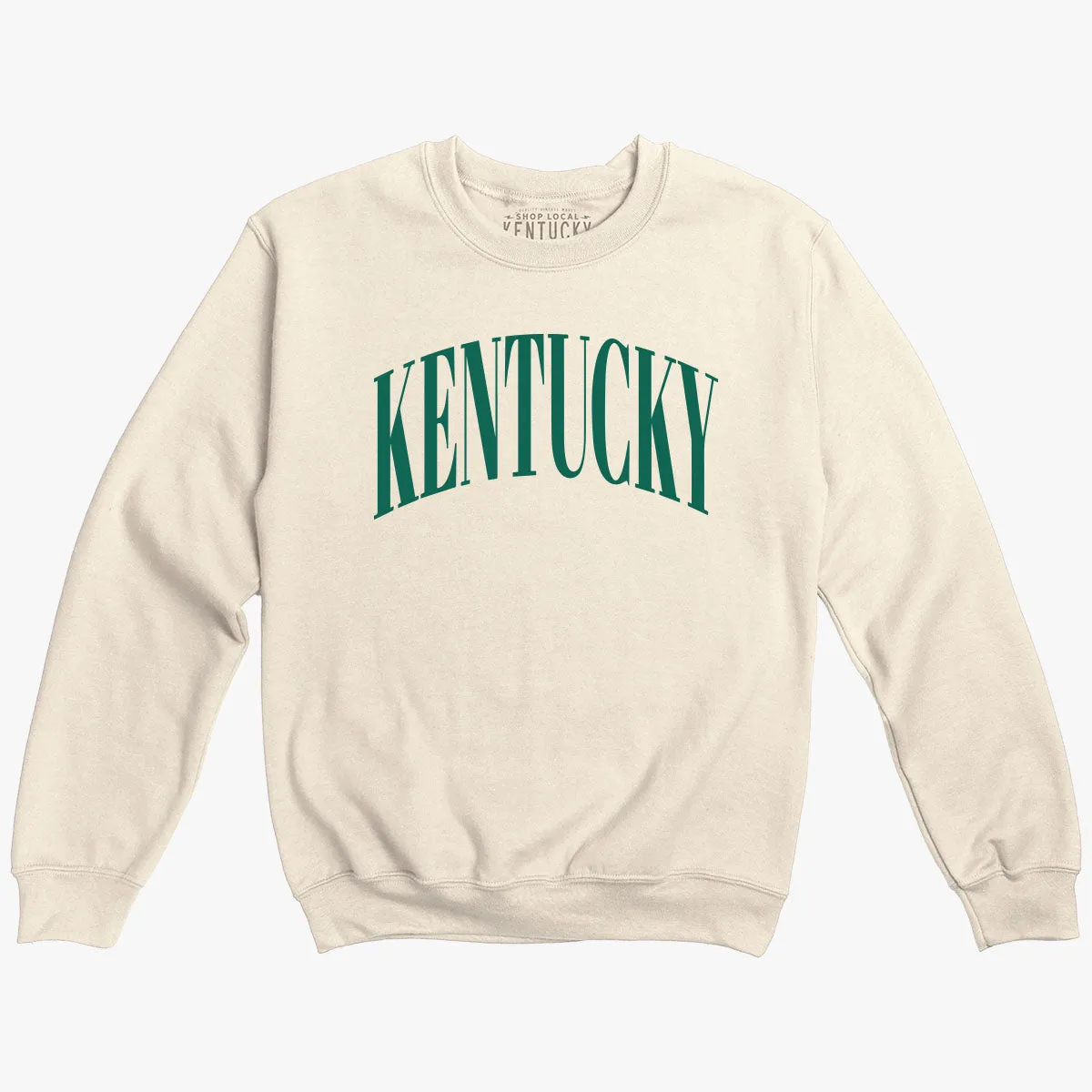 The 90's Oversize Print Kentucky Crewneck Sweatshirt (Mult. Colors)
