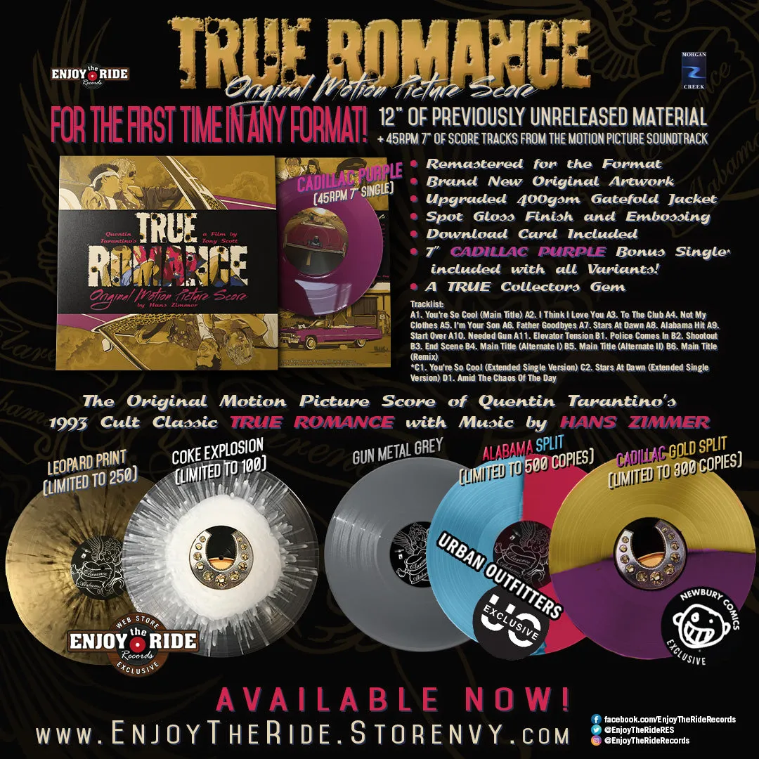 TRUE ROMANCE Score by Hans Zimmer (ETR062)