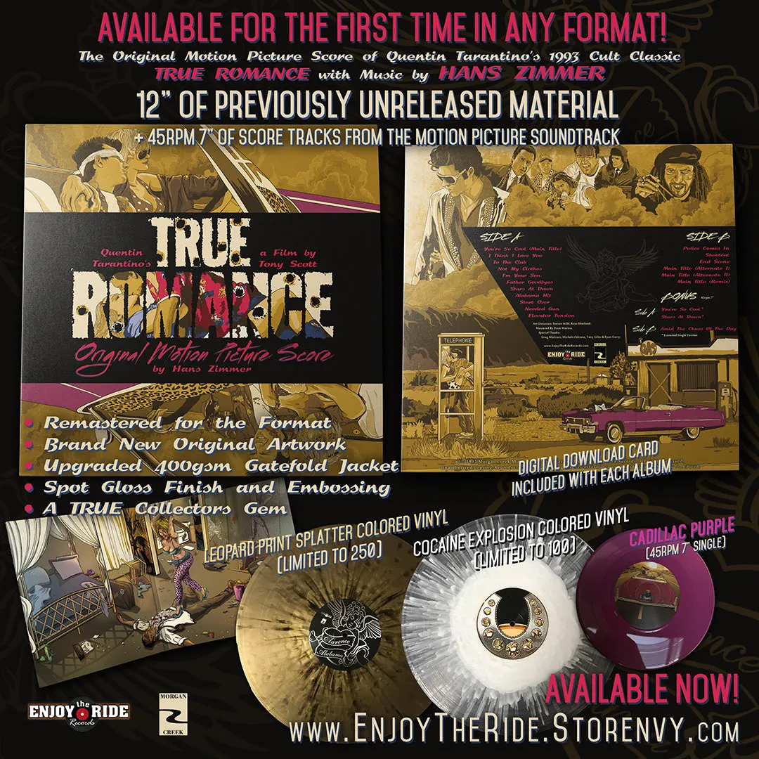 TRUE ROMANCE Score by Hans Zimmer (ETR062)