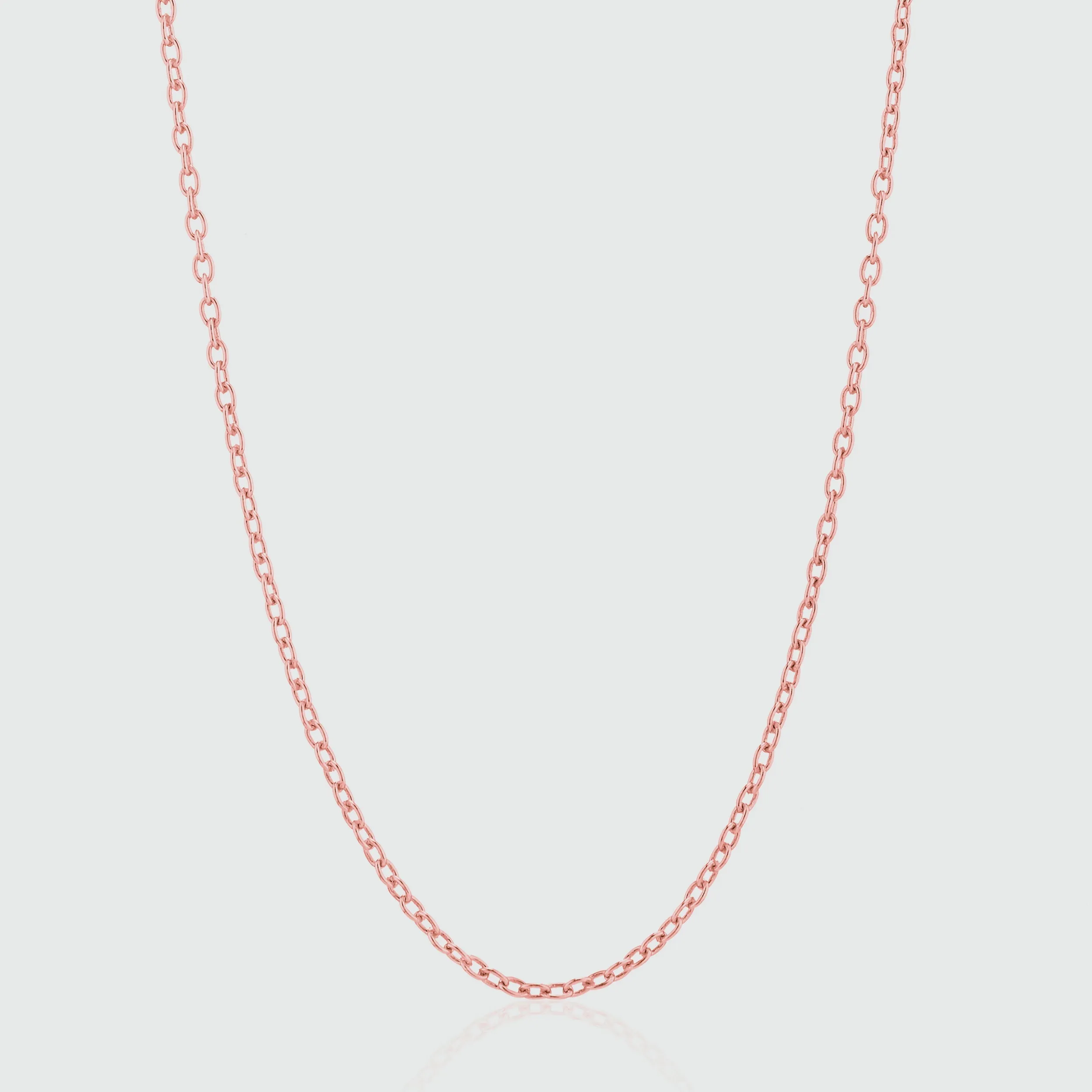 Waverley Rose Gold Vermeil Trace Chain