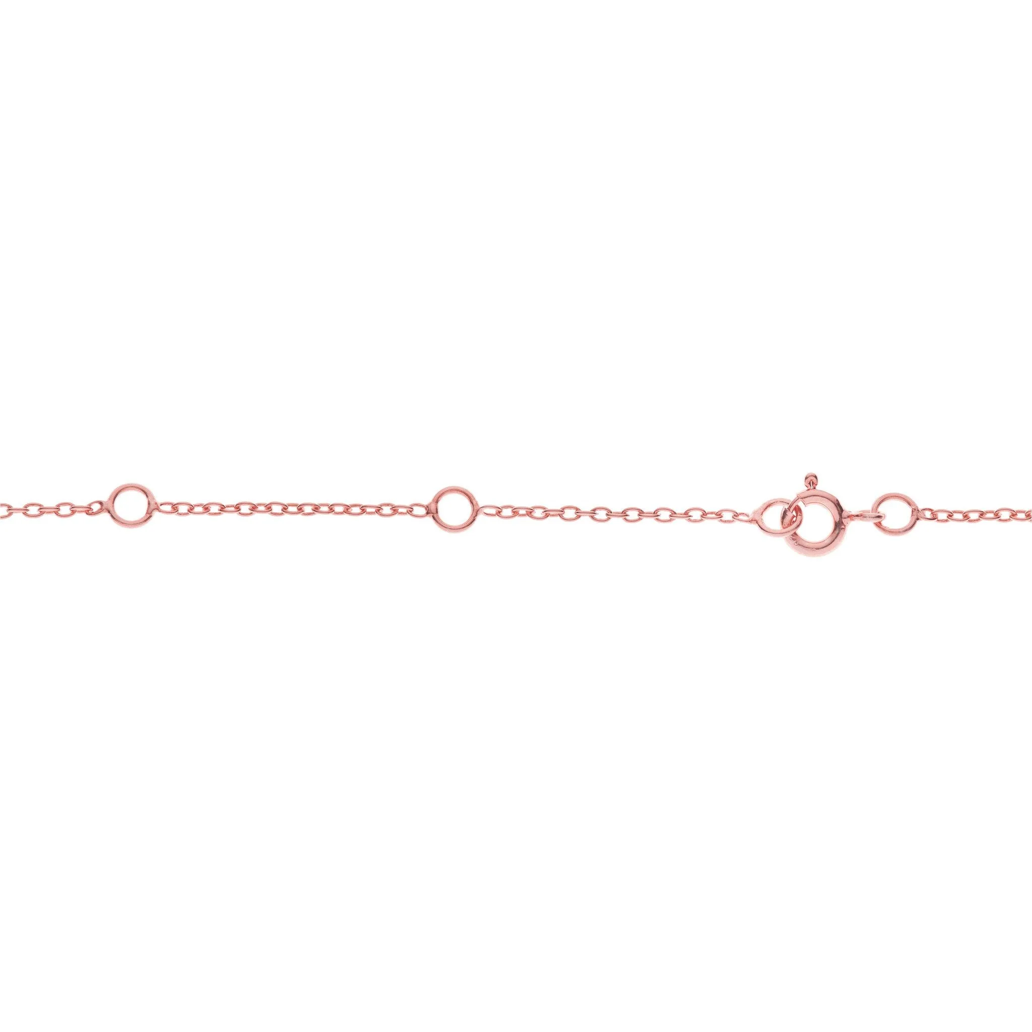 Waverley Rose Gold Vermeil Trace Chain