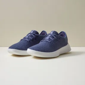 Women's Wool Runner Go - Hazy Indigo (Blizzard Sole)