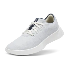 Women's Wool Runner Go - Light Grey/True Navy (Blizzard Sole)