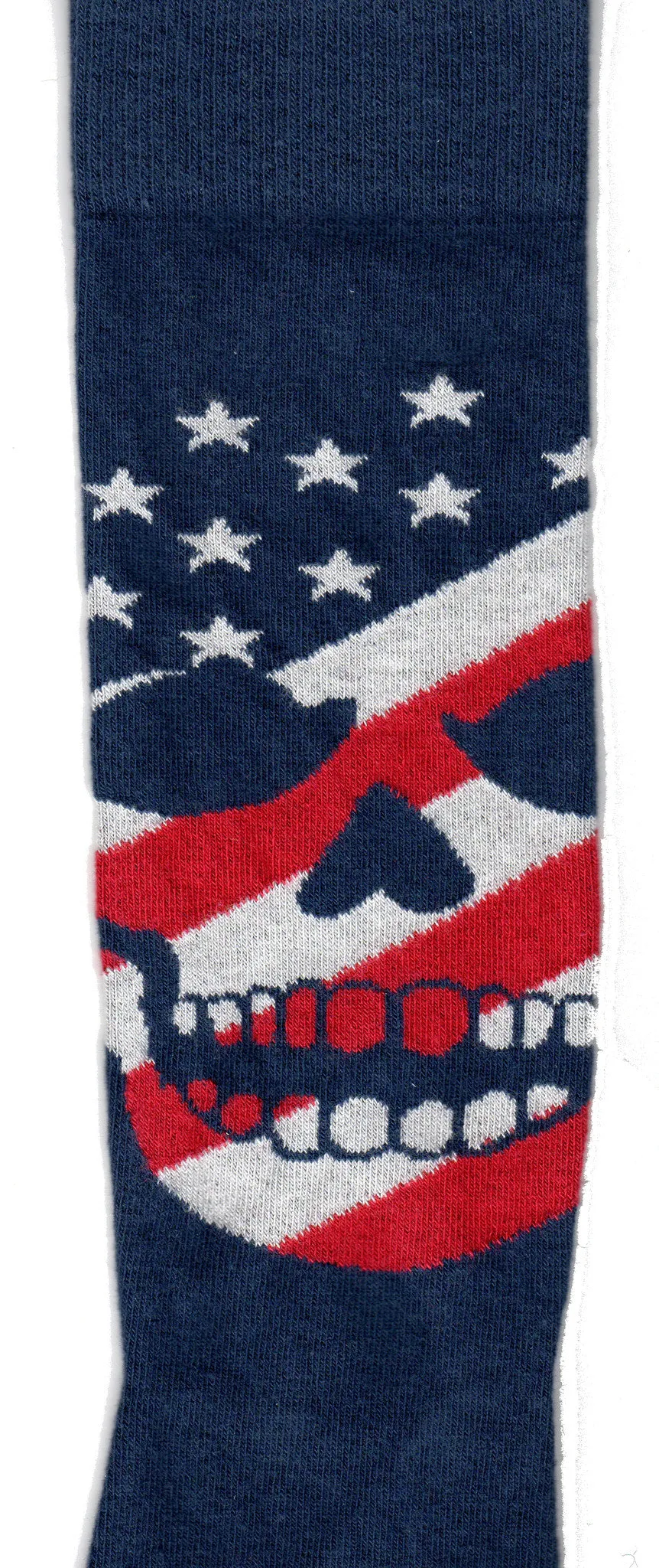 Wright Avenue Mens American Skull Sock